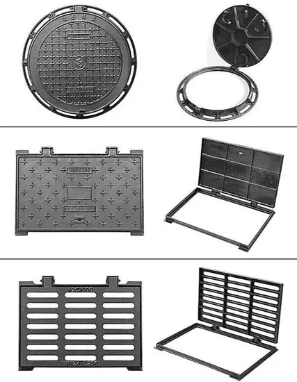 Factory Direct Customized Die Casting Sand Casting C250 D400 F600 F900 Heavy Duty Top Quality Material Ggg50 Drain Grate Trench Gratings Electric Manhole Cover 