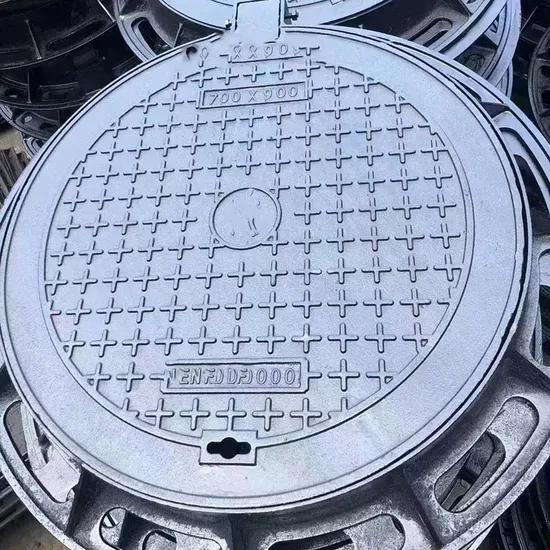 Manufacturer Municipal Use Ductile Iron Lightweight Heavy Duty Manhole Cover 