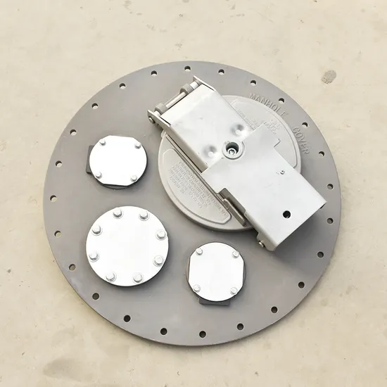 2022 16 Inch Aluminum Alloy Round Manhole Cover for Fuel Station 