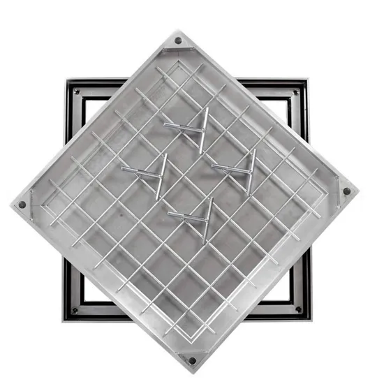 Accepted Customized Aluminum Recessed Type Manhole Cover for Drain Away Water 