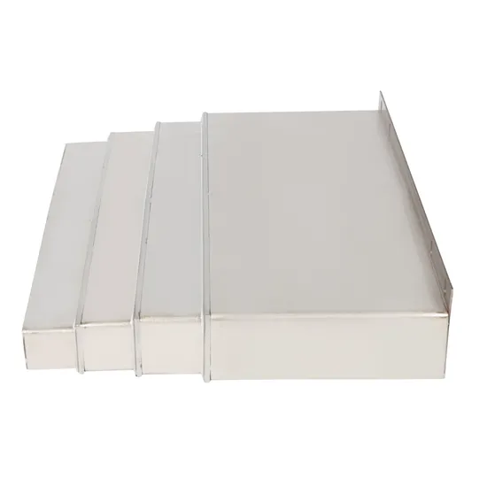 Customized Logo Steel Bellows Cover for CNC Machine Safety 