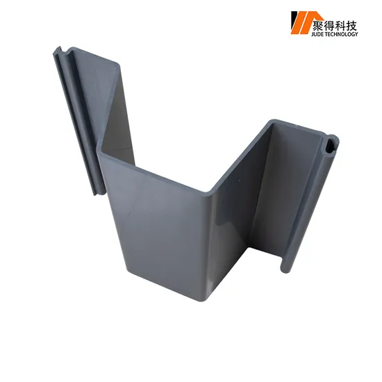 Flood Protection PVC Vinyl Plastic Sheet Pile Different Sizes Used for Cutoff & Containment Barriers 