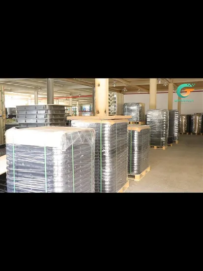 Anti Theft Square Drain Manhole Covers 600X600mm for Municipal Construction 