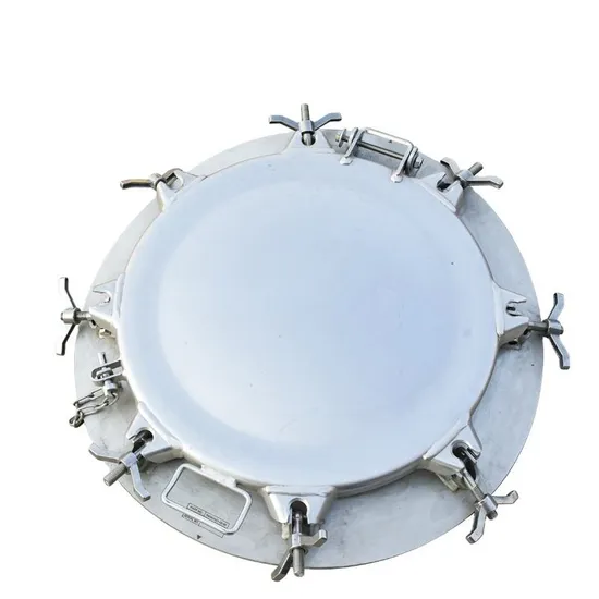 DN500 Stainless Steel Portable Fuel Station ISO Tank Container Manhole Covers 