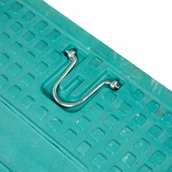 En124 A15 BMC Circular Sewer Cover Resin Composite Manhole Covers with Handle