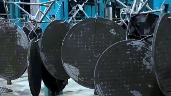 OEM Casting Iron Manhole Cover Rainwater Manhole Cover for Municipal Power Communication 